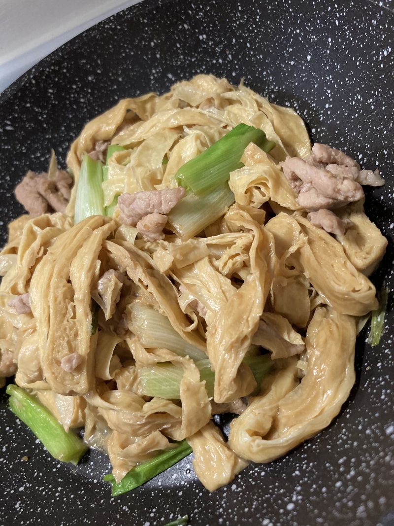 炒豆皮