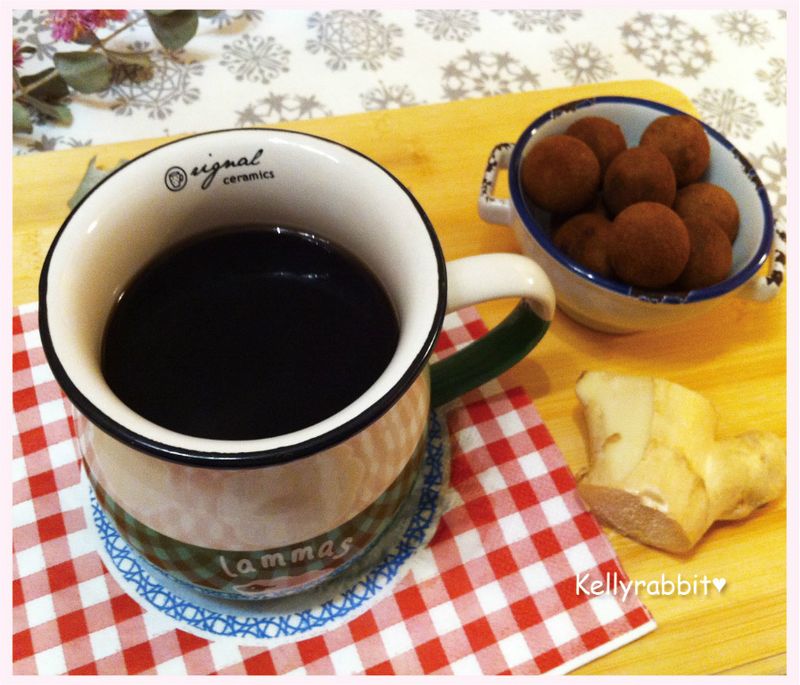 黑糖桂圓薑茶