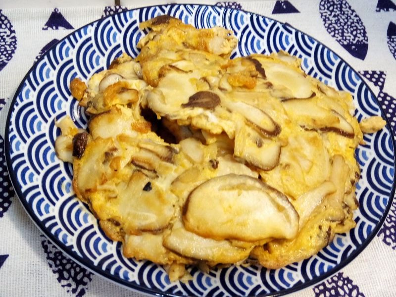 香菇炒蛋