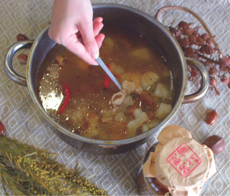 鳳梨苦瓜雞湯