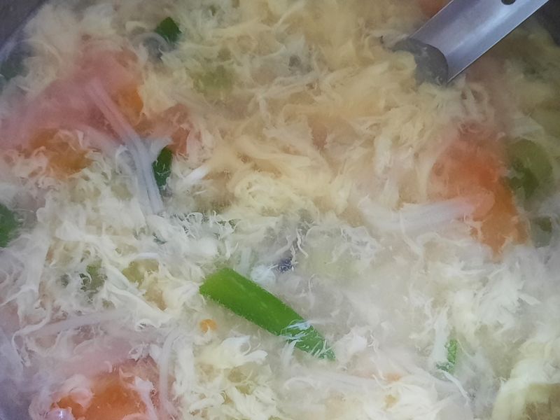 蟹味蛋花湯