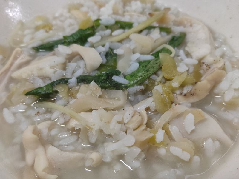 酸菜豬肚粥