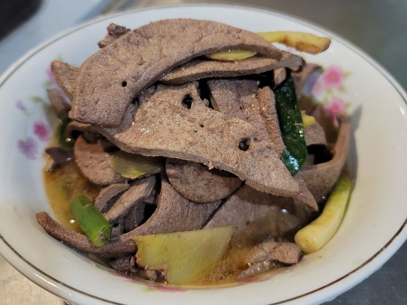 麻油豬肝