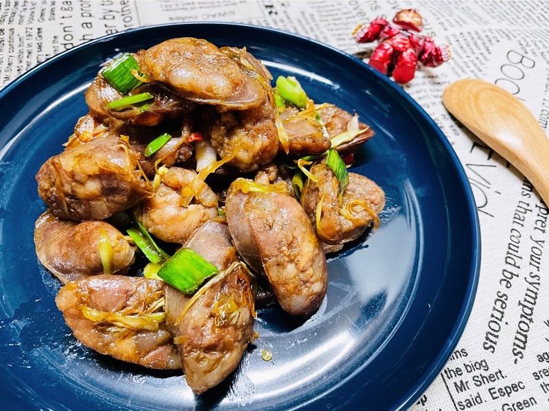 蒜炒香腸