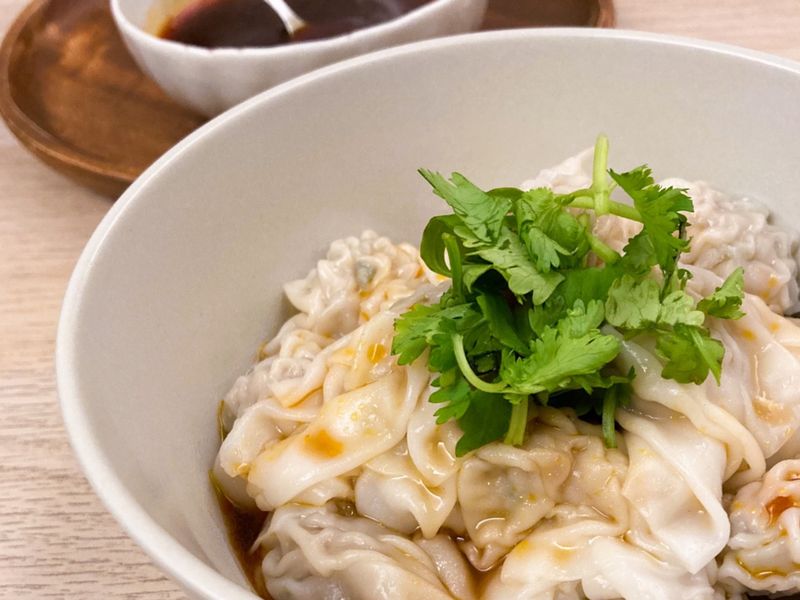 全聯好食•里港文富餛飩煮成紅油抄手