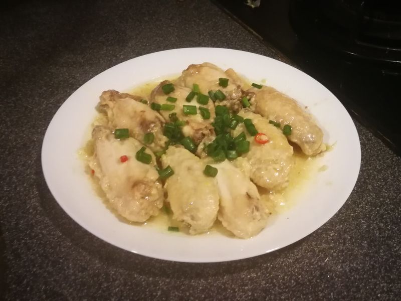 腐乳蒸雞翼