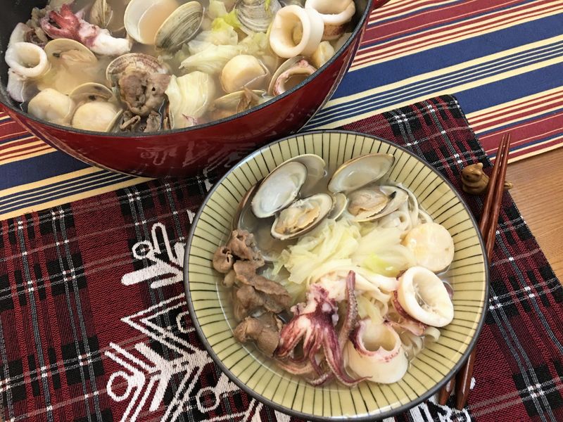什錦海鮮麵