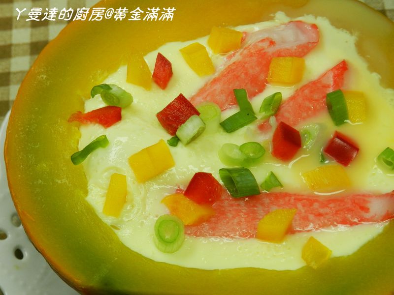 ㄚ曼達的廚房~海鮮年菜~黃金滿滿