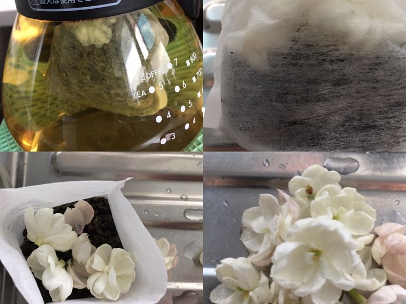 超簡單的有機茉莉花茶