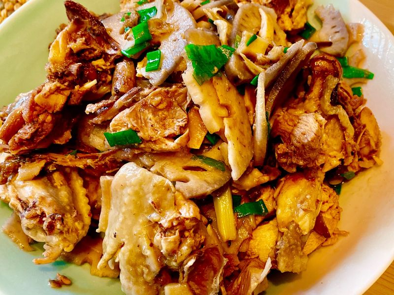 蓮藕燒雞(三牲料理Part 3)