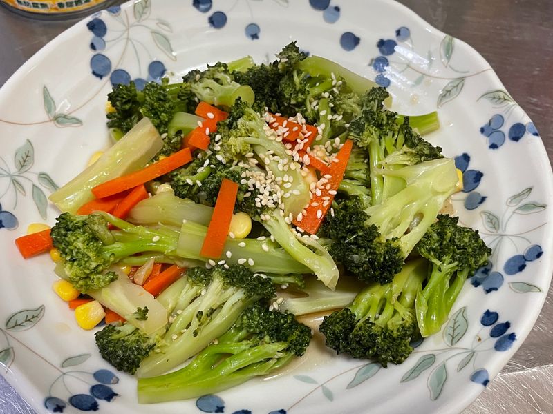烤肉風味炒花椰菜
