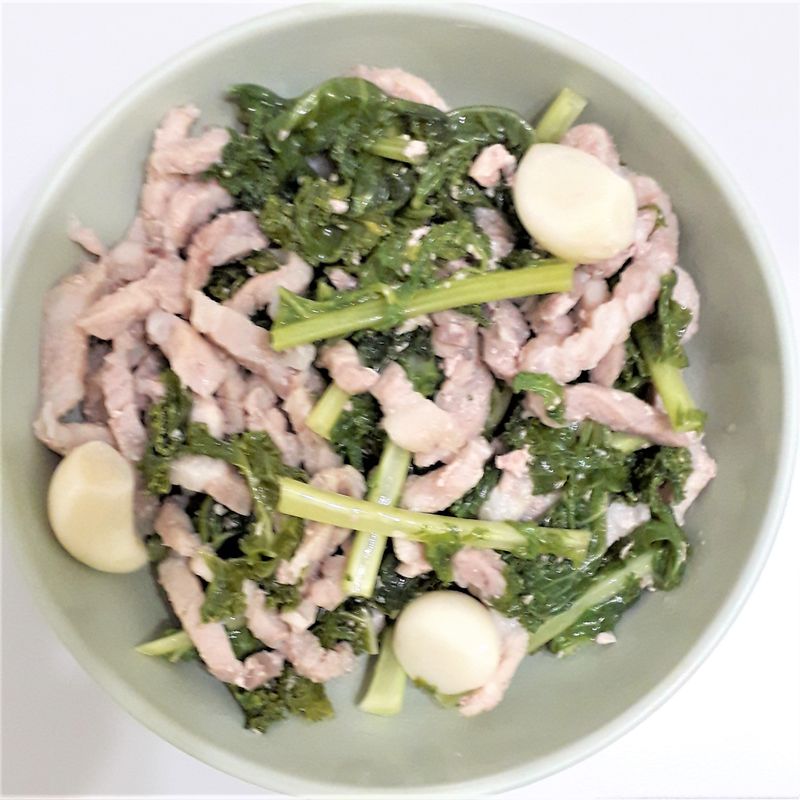 羽衣甘藍肉絲