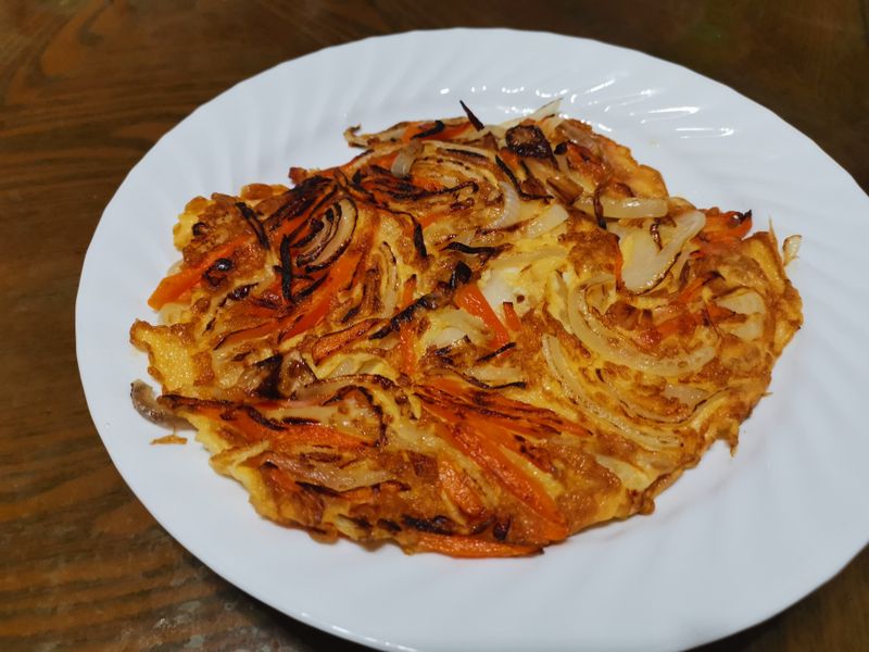 打擊剩菜（3）速食變身蔥花蛋餅