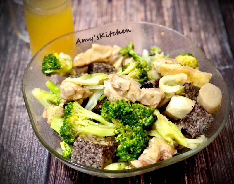 自製鹹水雞 (清冰箱料理)