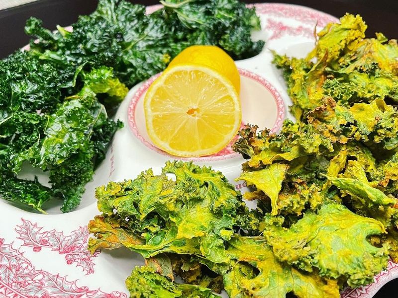 零罪惡感的超級零食:羽衣甘藍脆片