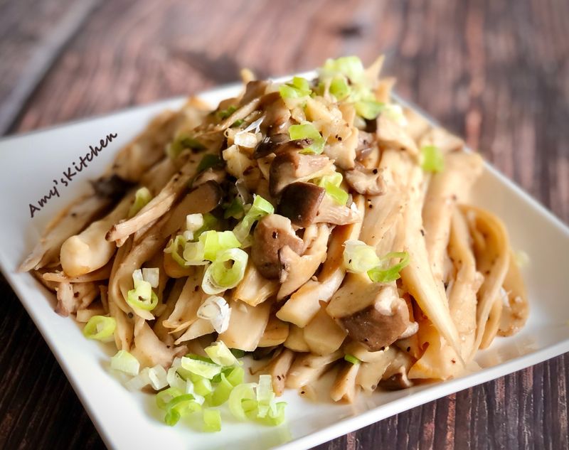 蔥蒜杏鮑菇 (分享菇保鮮方式) 素
