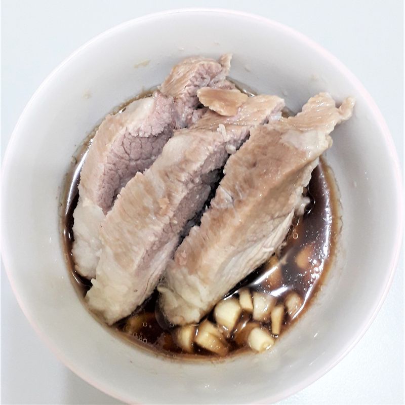 蒜醬豬胛心肉