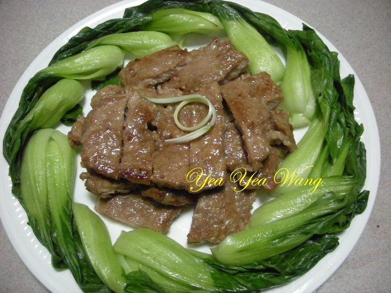 煎豬肉排+醃料
