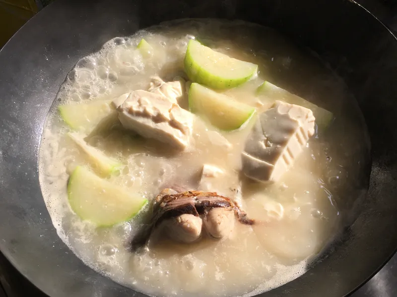 奶白健康魚尾濃湯👍🏼👍🏼💕💋
