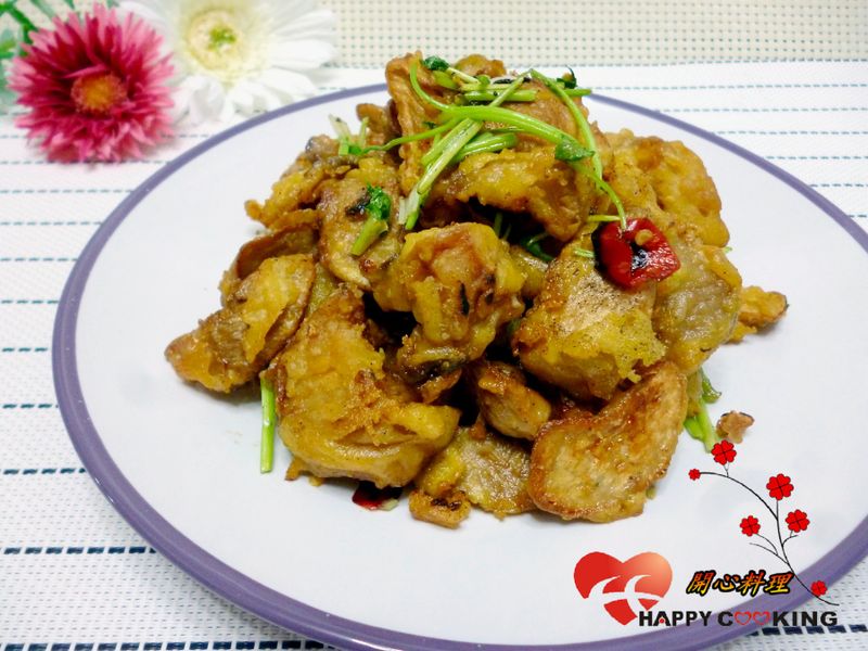 椒鹽杏鮑菇