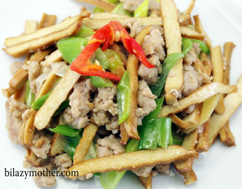 豆瓣豆腐絞肉