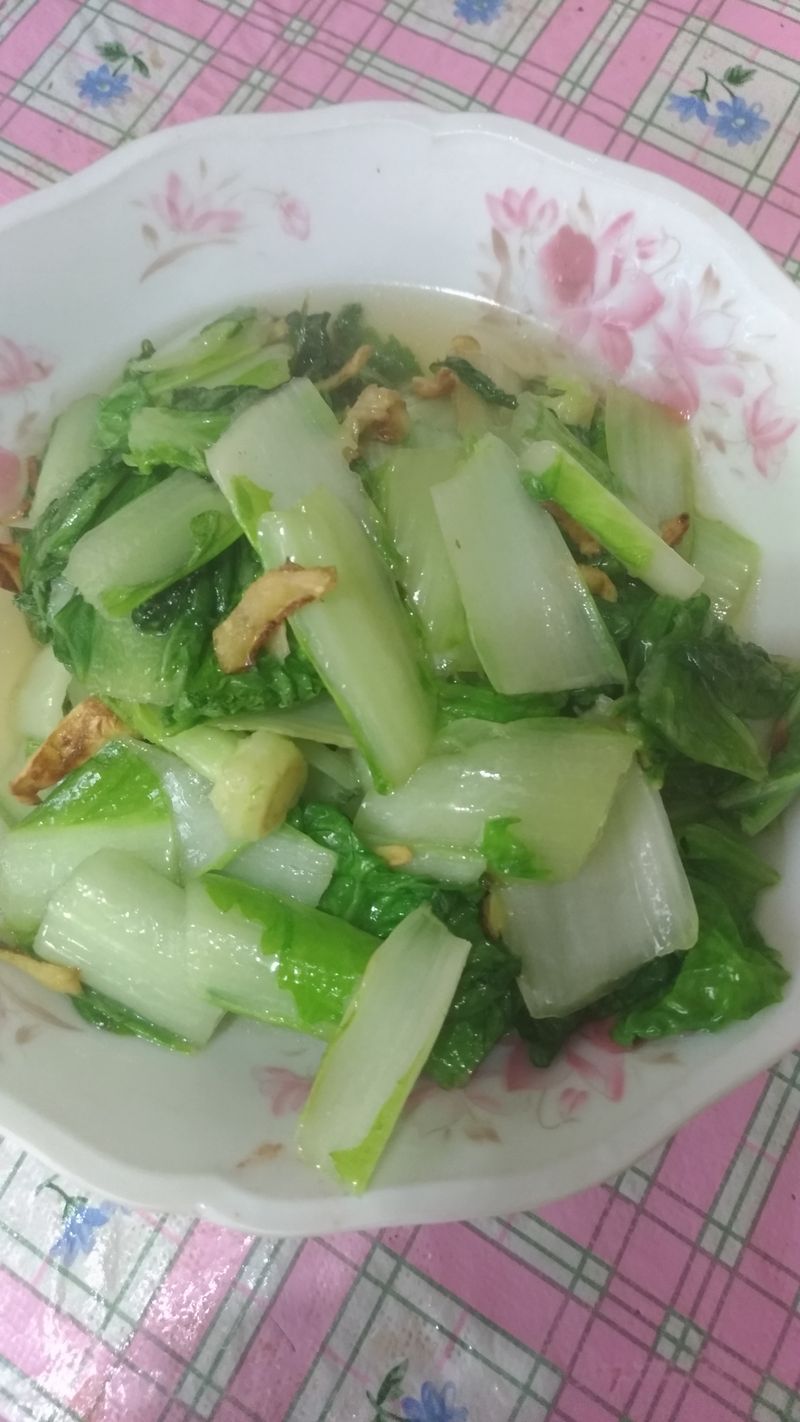 薑絲小白菜