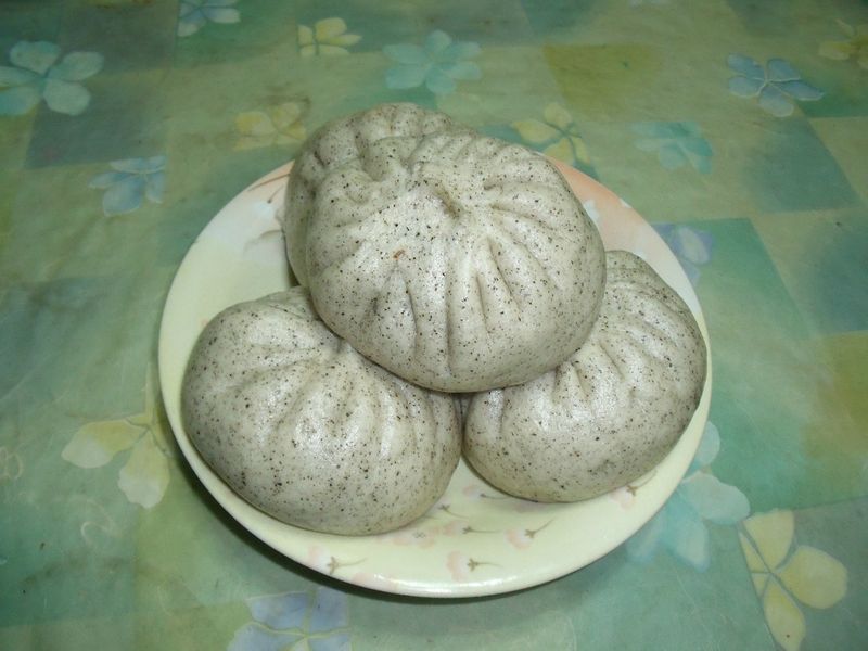 酢醬芝麻包子