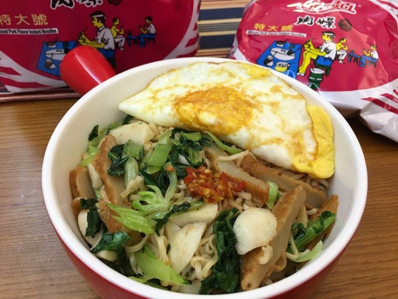 火鍋料炒泡麵