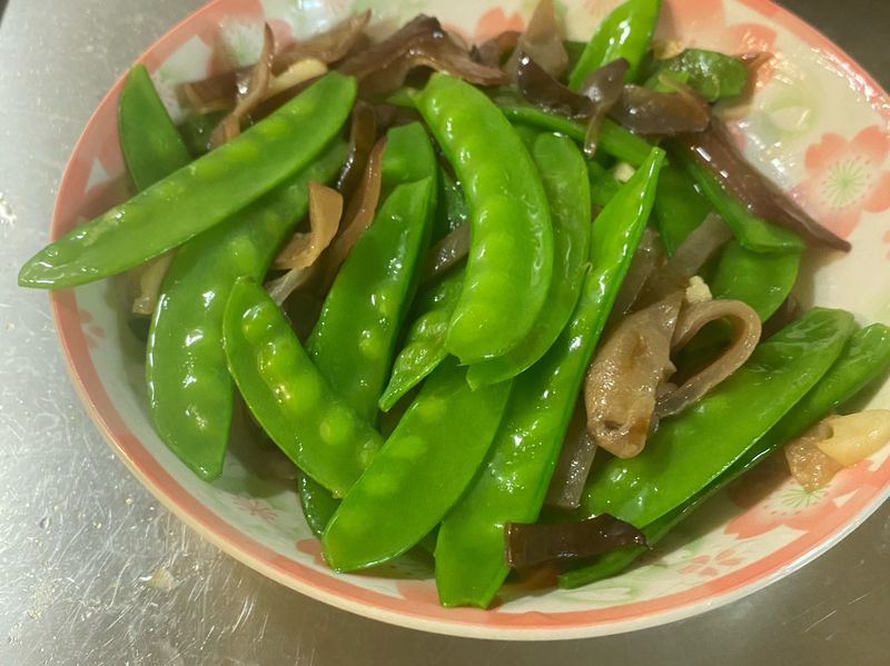 家常炒扁豆