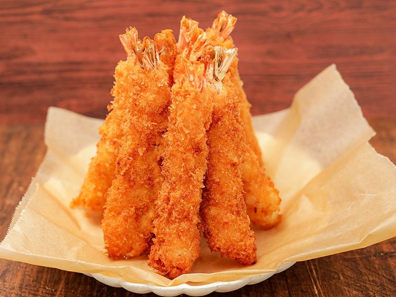 日式便當之日式炸蝦 🍤三種材料完成