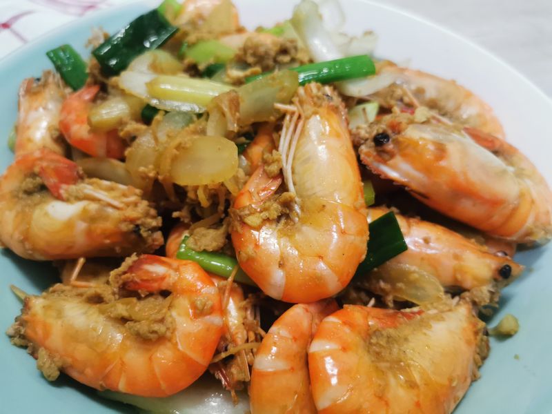 沙茶蝦