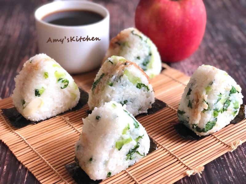 豬柳翡翠飯糰