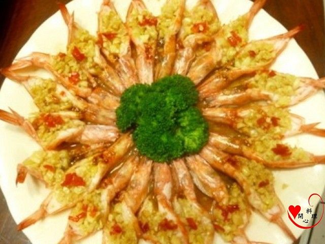 蒜蓉開邊蝦