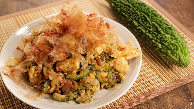 日式沖繩苦瓜炒蛋 | 夏日料理