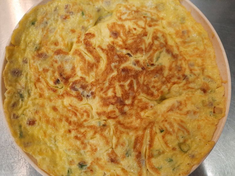 香煎青蔥菜脯蛋(平底鍋)