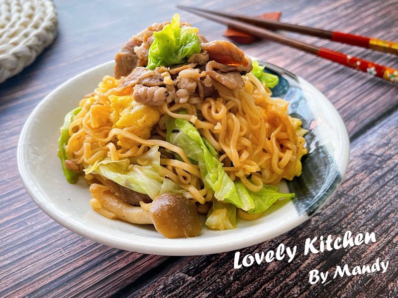 家常炒麵【十分鍾】