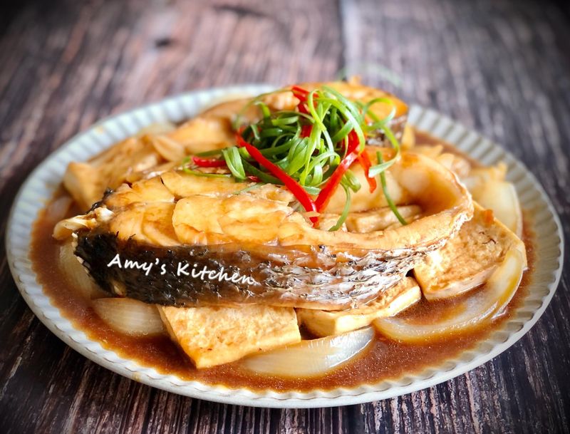 紅燒海鱸豆腐