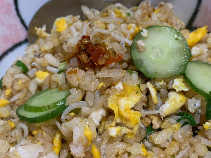 吻仔魚炒飯