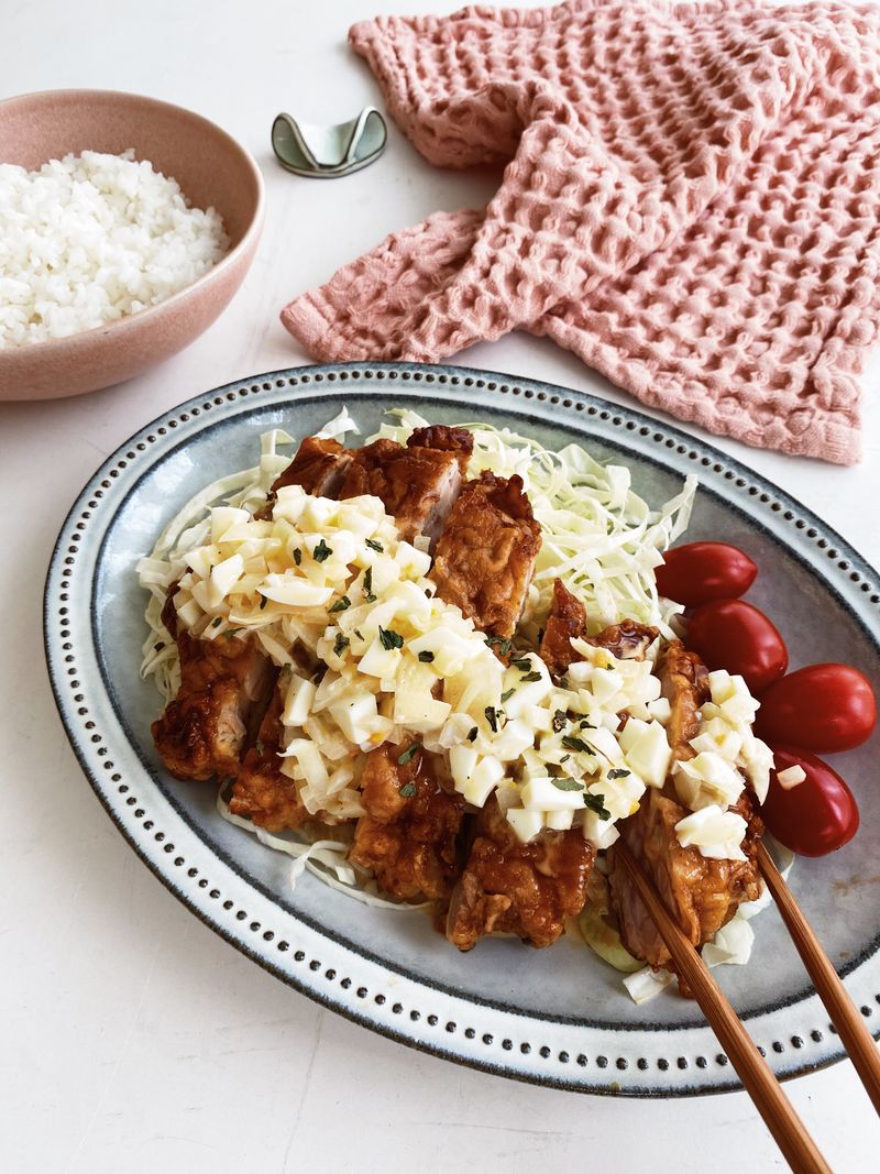 南蠻雞定食