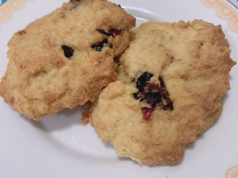 豆渣蔓越莓餅乾