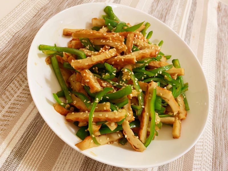 竹輪炒青椒