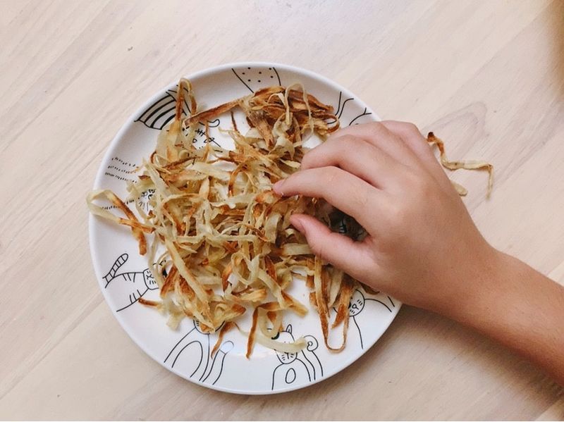 氣炸鍋料理|氣炸牛蒡絲
