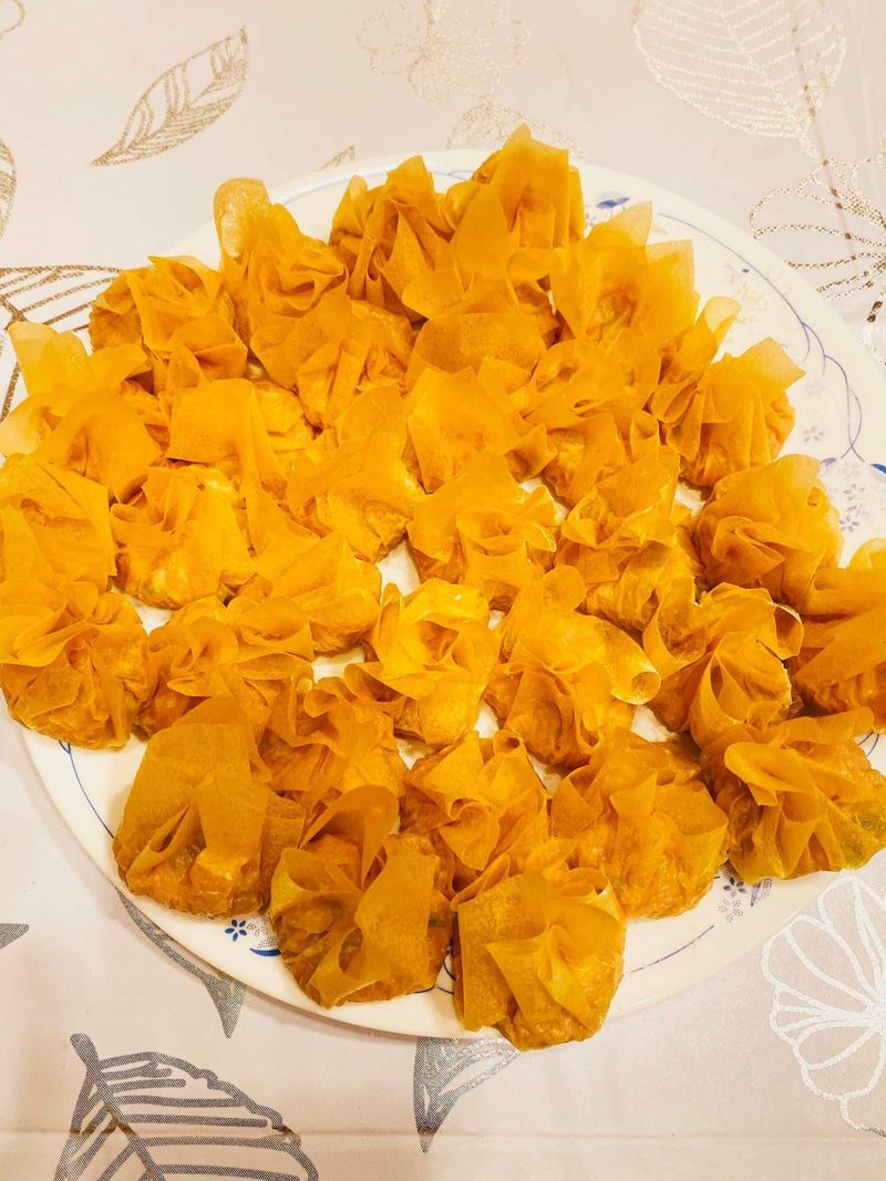 芹菜魚肉千張餃