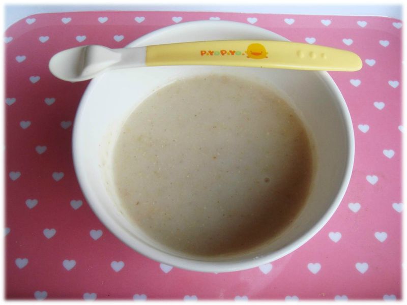 ✿ViVi寶寶副食紀錄本✿雙米燕麥糊-6m