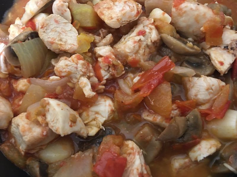 8.番茄燉雞肉🍅