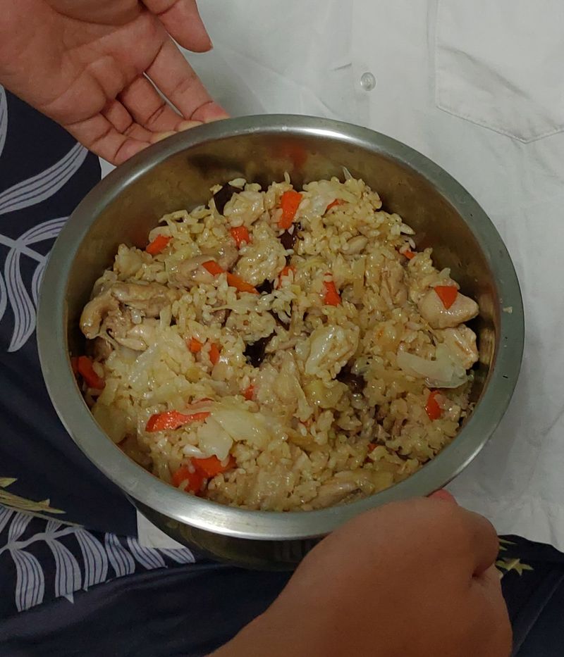 麻油雞飯