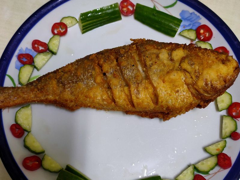 煎黃魚