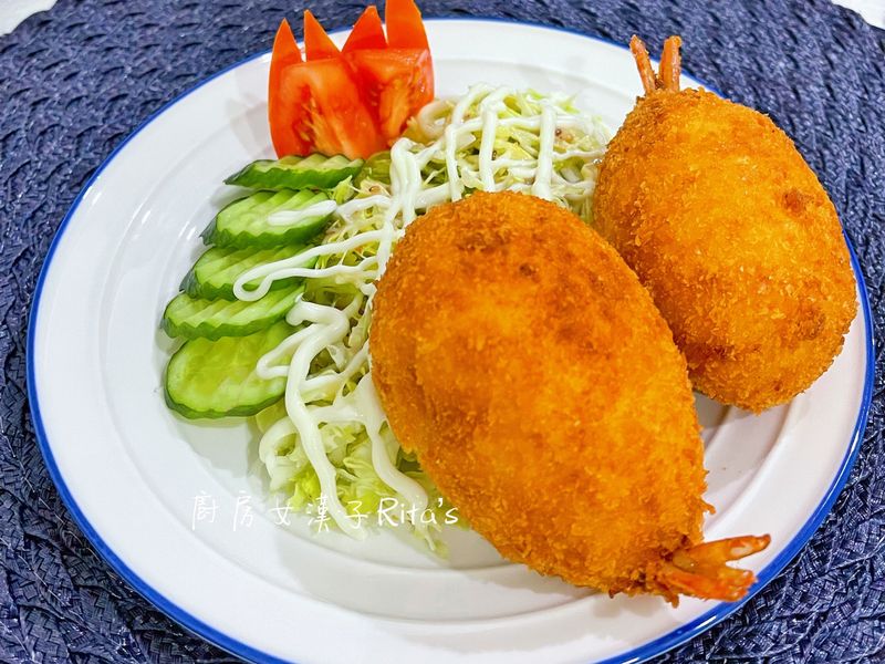 鮮蝦可樂餅
