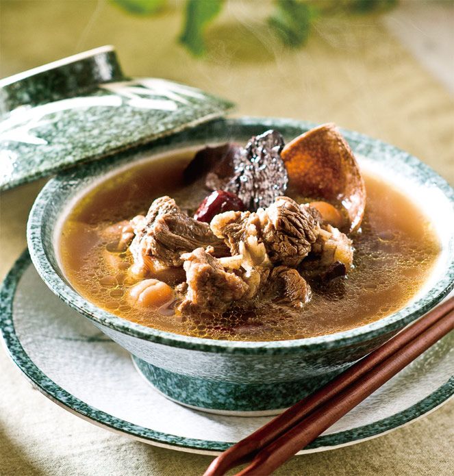 何首烏牛肉湯