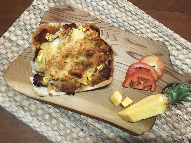 氣炸鍋蛋餅皮pizza